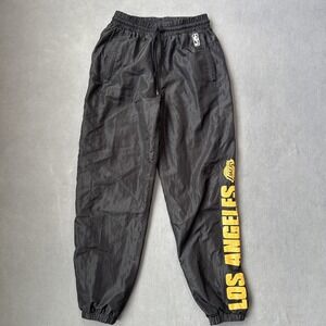 VTG NBA Track Pants Mens Small‎ W26 Los Angeles Lakers Basketball Coast To Coast